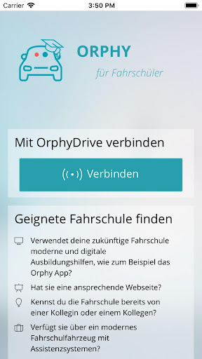 Android application FahrschülerApp screenshort