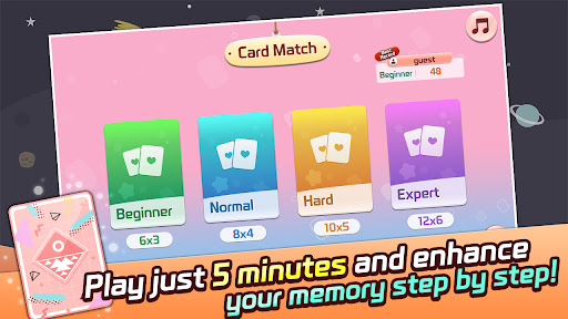 Memory game : Card match Screen 2