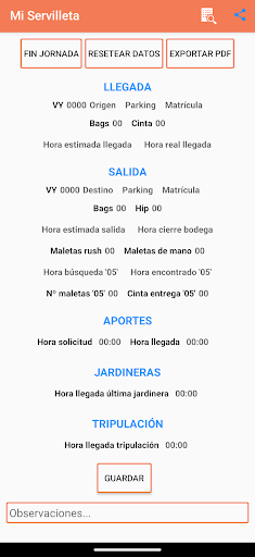 Mi servilleta Screen 3