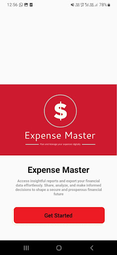 Expense Master Screen 2