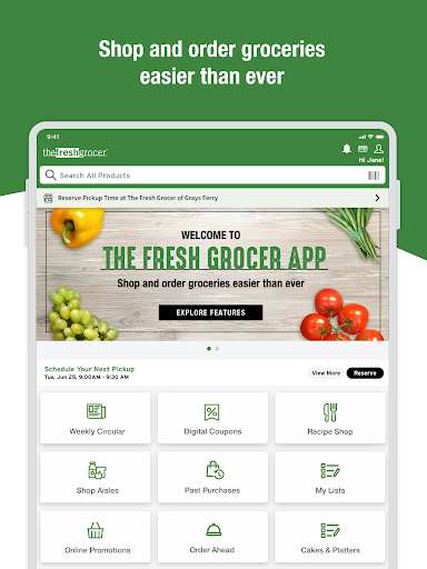 Screenshot of The Fresh Grocer: Shop & Save