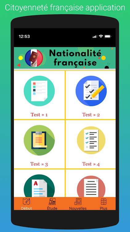 French Citizenship Test Applic - 7.0.8 - (Android)