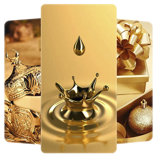 Gold Background HD logo