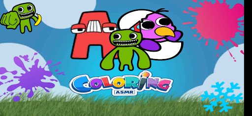 Android application coloring garteen of alphabete screenshort