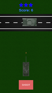 Tank defense of road