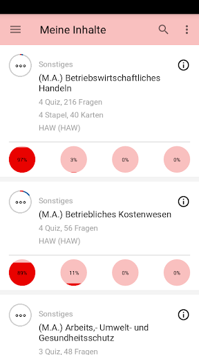 Android application Industriemeister (IM BQ) screenshort