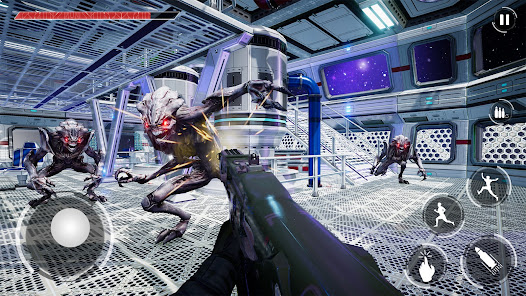 Screenshot 8 Space Shooter Alien Games FPS android
