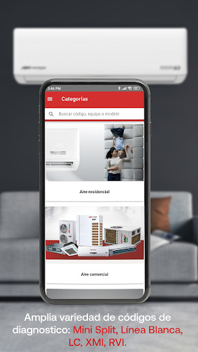 Android application Códigos Diagnostico screenshort