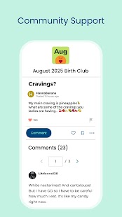 Pregnancy App & Baby Tracker Screenshot