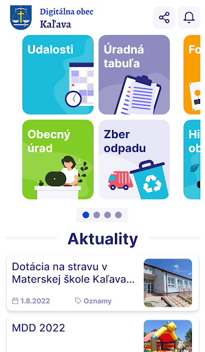 Android application Kaľava screenshort