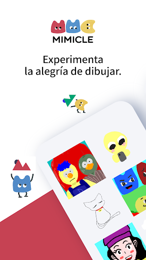 Android application Mimicle-Dibujando a sí mismo screenshort