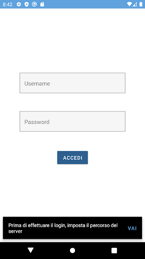Android application Analisi Comportamento screenshort