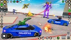 screenshot of US Police Car Robot Fight Game
