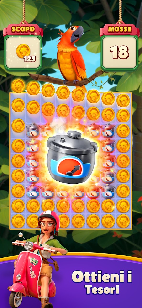 Tropic Match Mod APK screenshot 4 - Android mod game interface