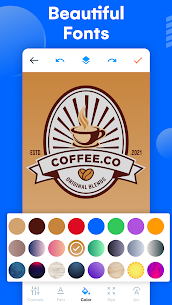 دانلود نسخه ی مود شده برنامه Logo Maker v42.37 ( پریمیوم ) 6