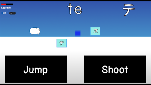 Hiragana and Katakana Game Screen 2