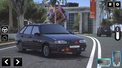 2114 Car Driving: Lada sedan Screen 2