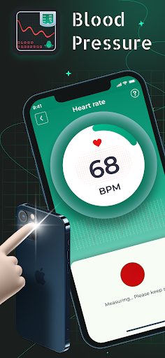 Android application Blood Pressure: Heart Rate BPM screenshort