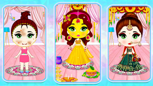 Doll Dress Up Games and Makeup Screen 3