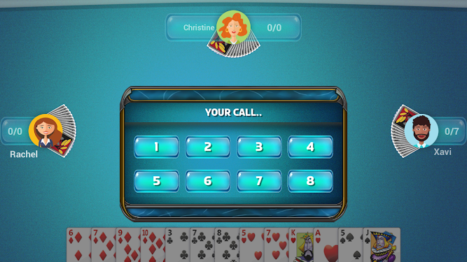 #4. CallBreak Card Game (Android) By: New Leaf Games Studio