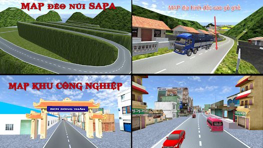 Simulador de camiones Vietnam 5.1.7 APK + Mod (Dinero ilimitado) para Android poster-2