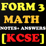 Form  3 Math Notes + Answers icon