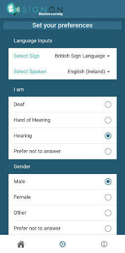 SignOnML Screen 3