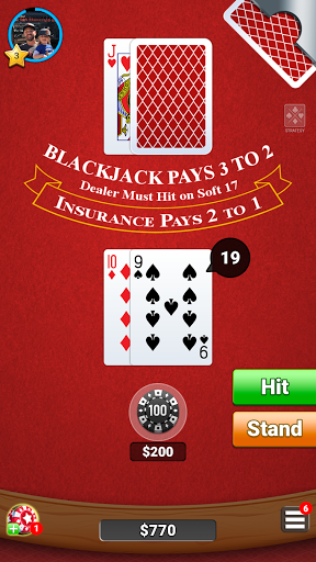 Blackjack 21 Casino Card Game 3
