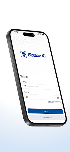 Android application Bioface ID screenshort