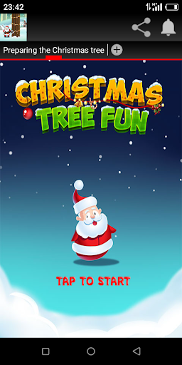 Android application Preparing the Christmas tree screenshort