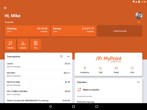 MyPoint CU Mobile 6