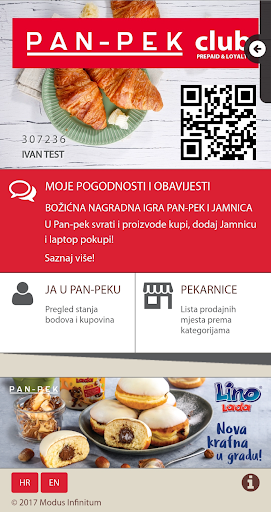 Android application PAN-PEK club screenshort