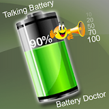 Talking Battery Level Free icon