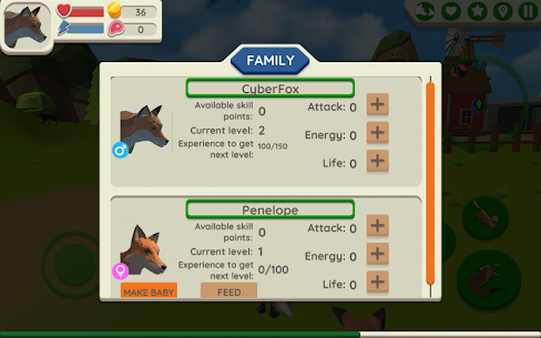 Fox Family MOD APK- Animal Simulator (UNLIMITED COIN) 10