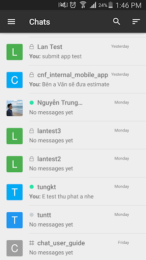 App preview