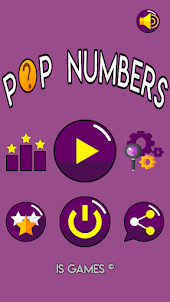 Pop Numbers - Memory Training