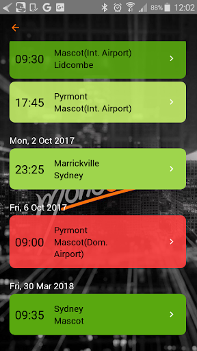 Android application Limo Solution screenshort