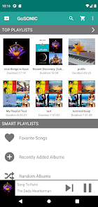 GoSONIC Subsonic Music Player 2.0.1 APK + Mod (Unlimited money) إلى عن على ذكري المظهر