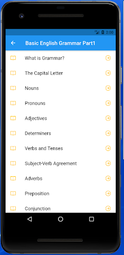 Basic English Grammar Screen 3