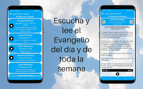 Captura de Pantalla 6 Rosario Católico Audio y Texto android