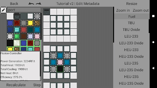 Android application NuclearCraft Plannerator: TWD screenshort