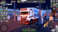 重い 貨物 トラック ゲーム 3Dのおすすめ画像2