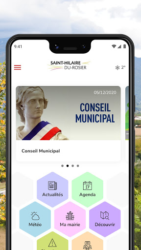 Android application APPLI STH screenshort
