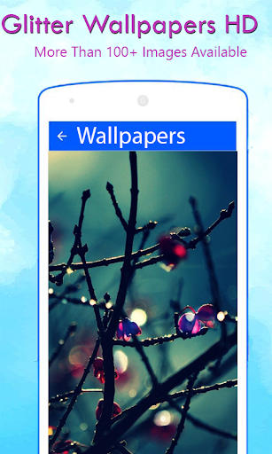 Android application Glitter Wallpaper HD screenshort