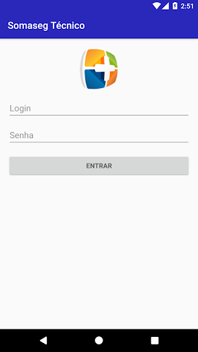 Android application Vigillare - Técnico screenshort