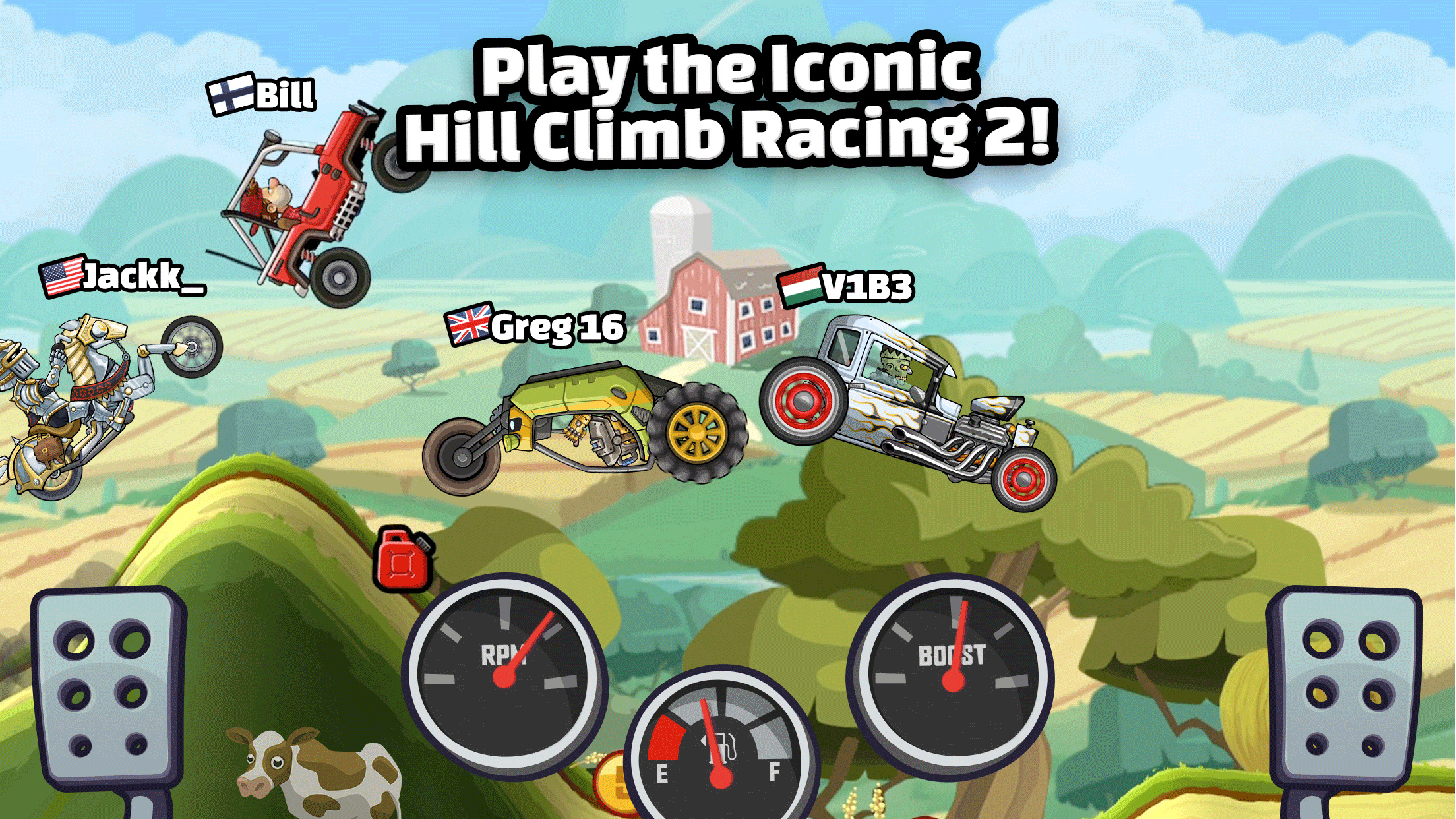Hill Climb Racing 2 Mod Apk Unlimited Money