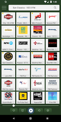 Android application Finland Radio - Finland Am Fm screenshort