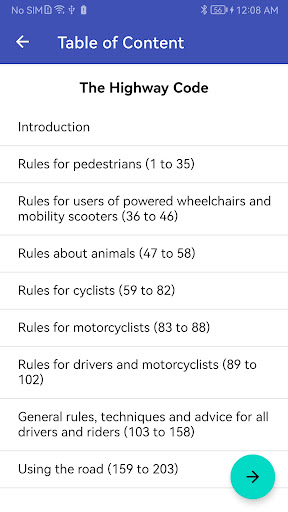 The Highway Code for UK