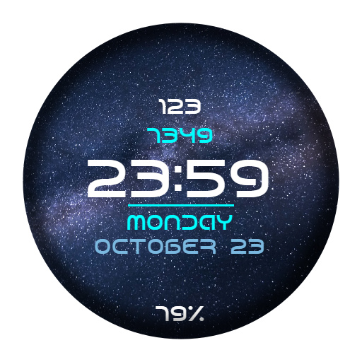 CC Milky Way Watch Face Latest Icon