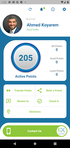 Android application Korayem Word Reward screenshort